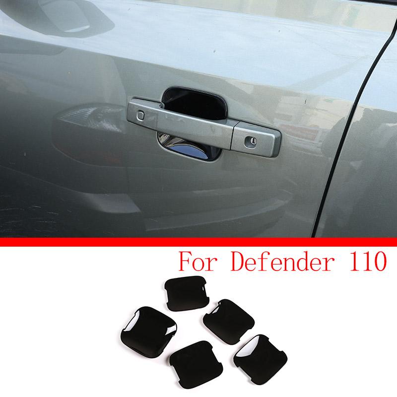 ABS Black For Land Rover Defender 90 110 2020-23 Car Interior Central Control Protection Cover Decorative Patch Car Accessories
