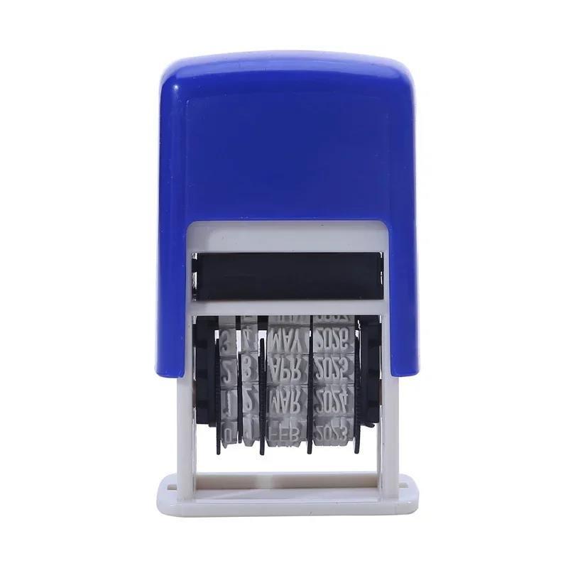 Hot sale Planner Date Stamp DIY Handle Account Stamps Stamping Mud Set Mini Self-Inking For Office Escolar Supplies Emboss