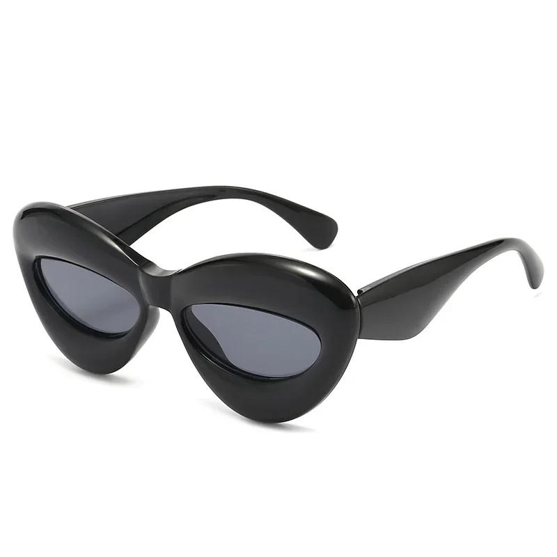 

Retro Candy Color Women Luxury Sunglasses Fashion Brand Designer Unique Wide Legs Men Punk Trending Sun Glasses UV400
