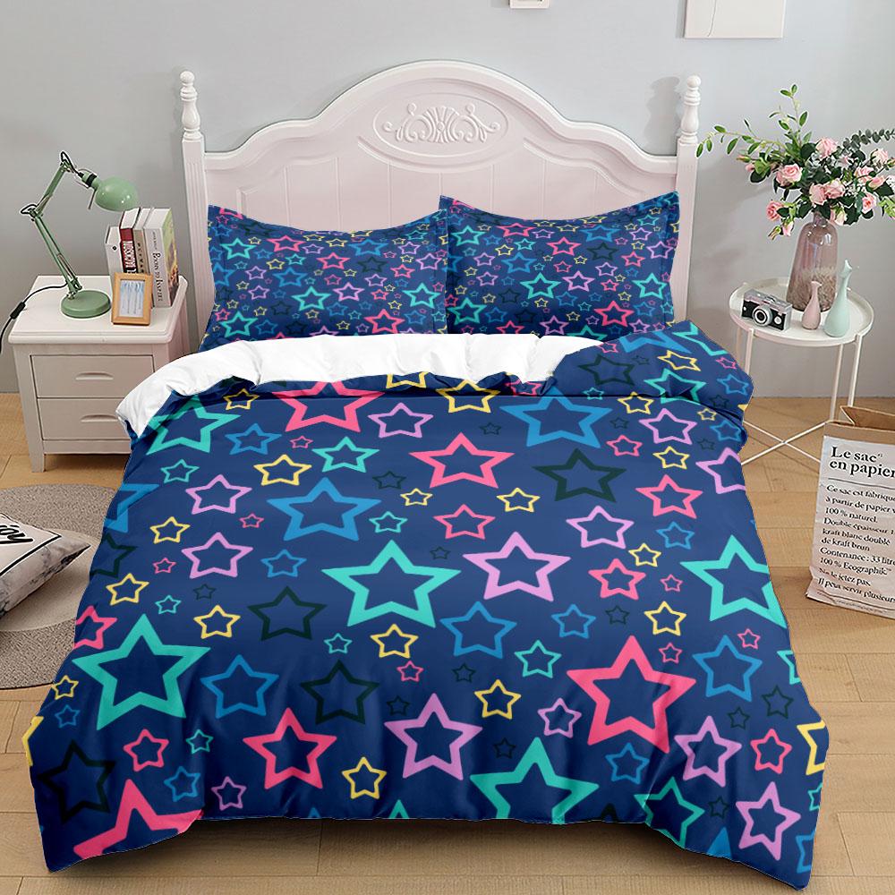 Mode Dreiecke Pioneer Bettwäscheset Klein Einzel Twin Doppel Queen King Cal King Größe Bettwäscheset