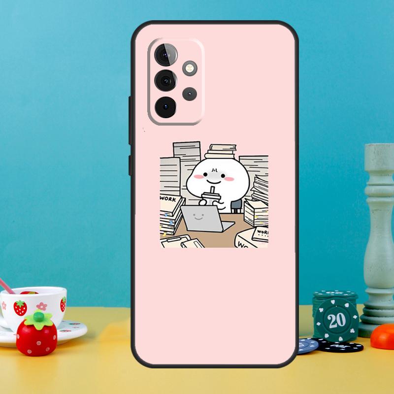 Cute Cartoon Pentols Case For Samsung Galaxy A05 A36 A56 A26 A16 A53 A33 A13 A12 A32 A52 A55 A35 A15 A54 A34 A14