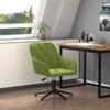 Day and Night - Day and Night Light Green Velvet Swivel Office Chair