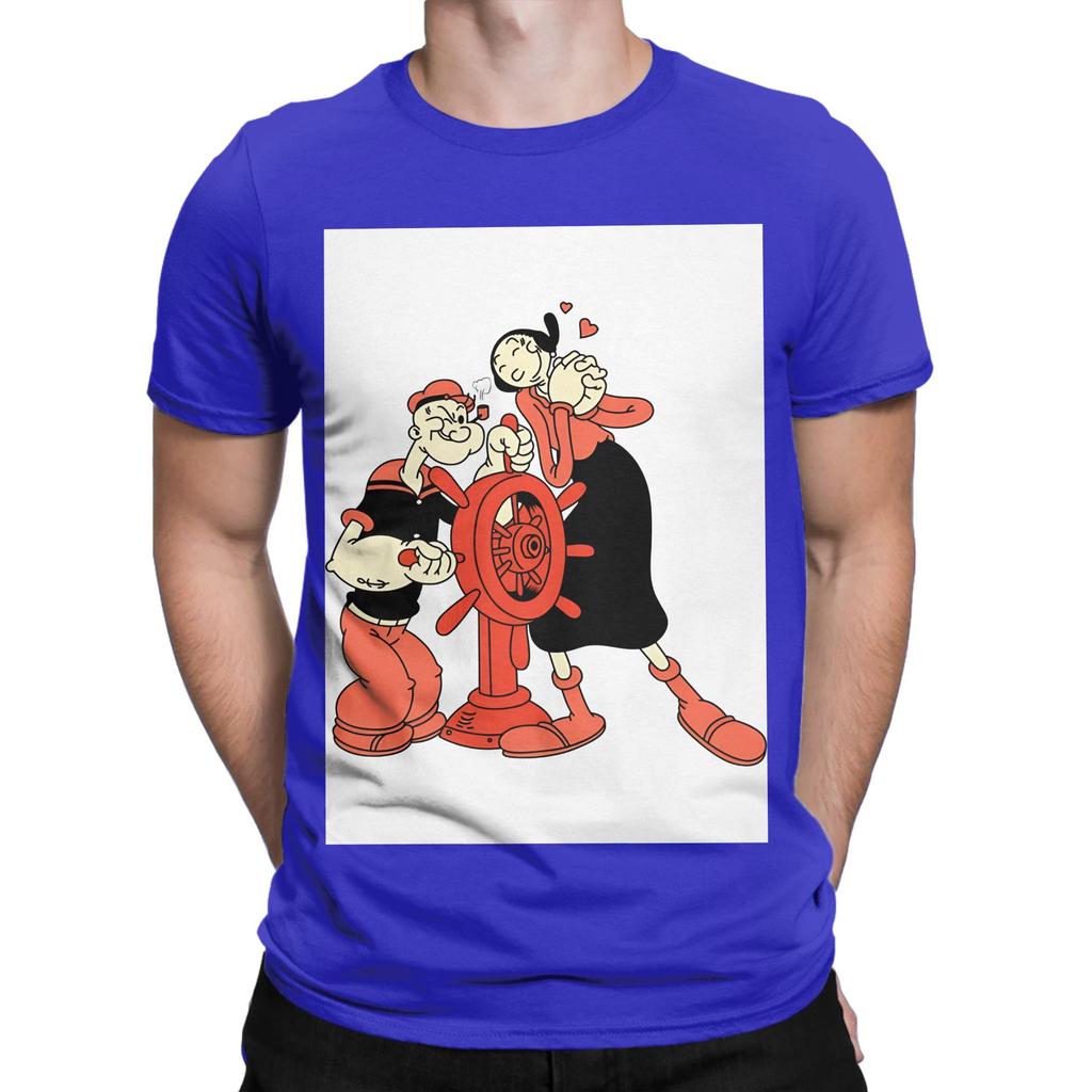 Ppopeye Olive Oyl Funny 100 Cotton Tshirt Ppopeye Tops Tees For Unisex