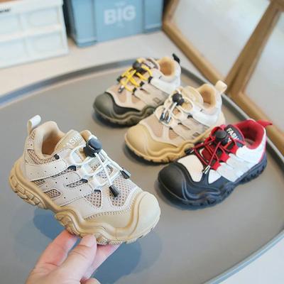 Baskets pour enfants pour garçon 2024 Nouvelles chaussures de basket-ball décontractées pour enfants Mode Respirantes Épaisses Filles École Course Chaussures de sport
