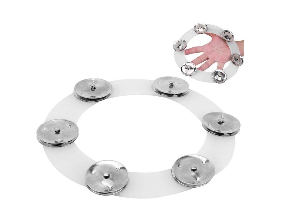 Silver Drum Rack Cymbals & Bells Kit