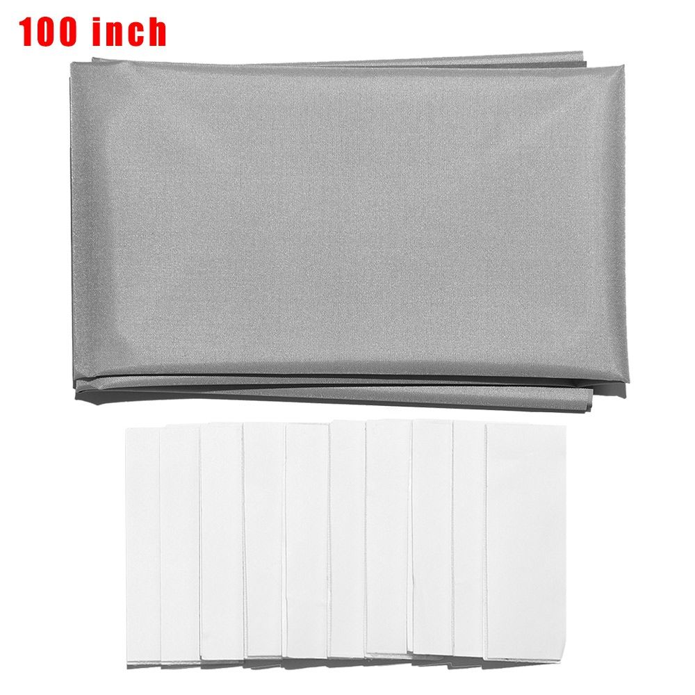 inch Home Outdoor Office Reflective Fabric Anti-light Screens Projectors Screen Projector Cloth