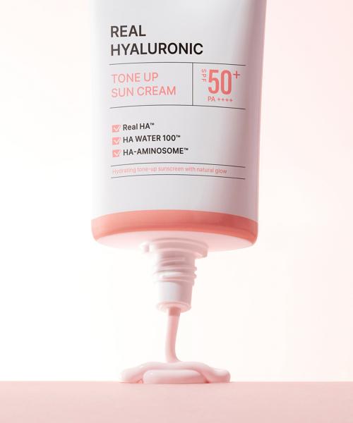 WELLAGE Real Hyaluronic Tone-Up Sun Cream 50ml