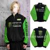 Gruba Bawełniana Haftowana Kurtka Motocyklowa Unisex Ciepła Odzież Wierzchnia Sporty Rowerowe
