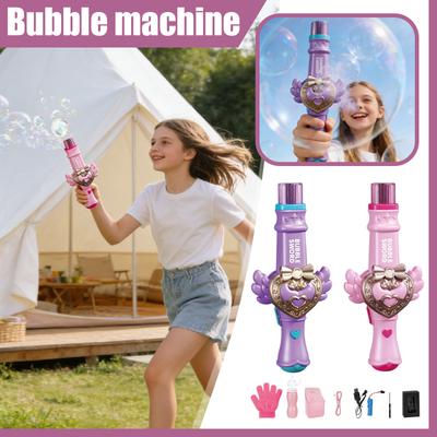 Elastic Bubble Wand  A Magical  Bubble Machine With A Special Effect  Includes Bubble Solution  50ml   Portable Interactive Party Bubble Machine.