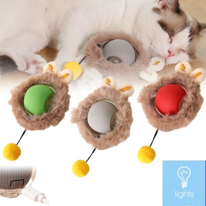 Stimulating Silicone Cat Balls For Active Playtime Available In Multiple Vibrant Colors