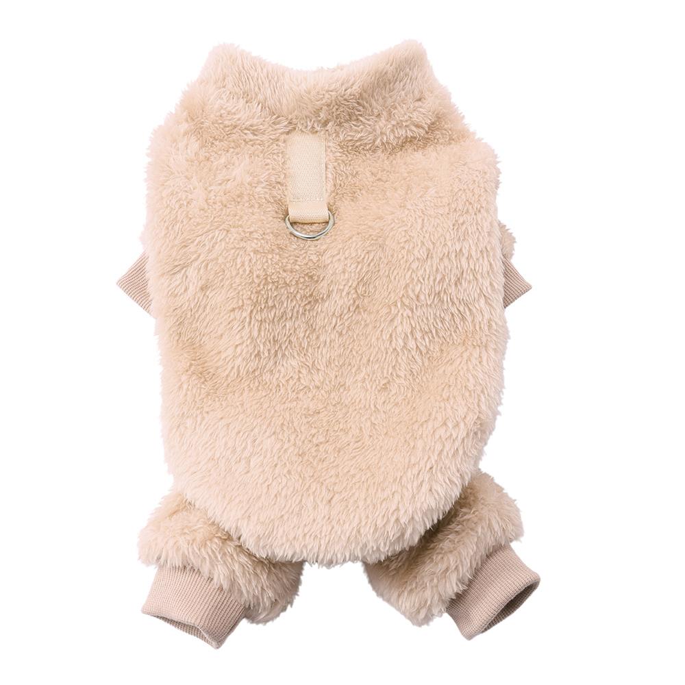 Winter Dog Clothes Warm Fleece Pet Jumpsuit Overalls For Small Medium Dogs Puppy Pajamas Coat Chihuahua French Bulldog Costumes