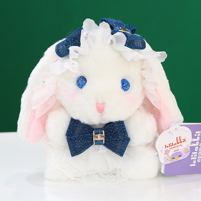 Rabbit Children Lolita Pendant Plush Toy Doll Keychain Pendant Pp Soft Cotton