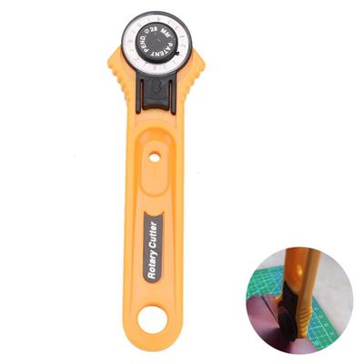 28mm Circular Rotary Cutter Knife Safety Blade Patchwork Piecing Sewing Cutting Leathercraft Tool
