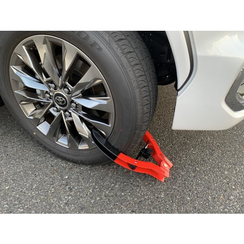 HORNET Kato Electric Tire Lock Color: Red (with Original Security Sticker) LT51R