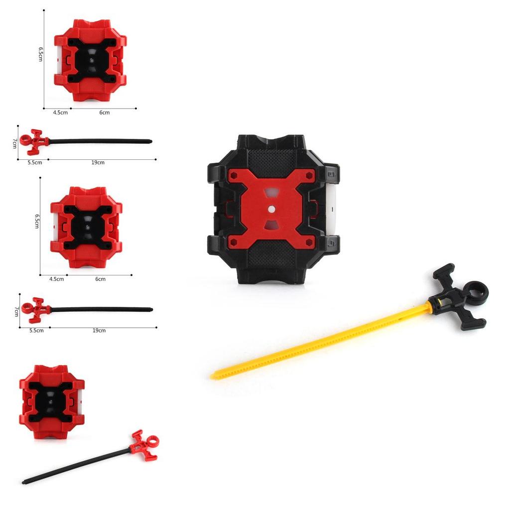 Premium Qualität Kunststoff Power String Zweiwege-Launcher Griff Für Beyblade Fusion Master Fight Spielzeug