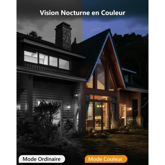 Imou 360°Caméra Surveillance WiFi Extérieure, PTZ Caméra IP Exterieur WiFi 1080P, Vision Nocturne Couleur 30M, Détection De Pers15