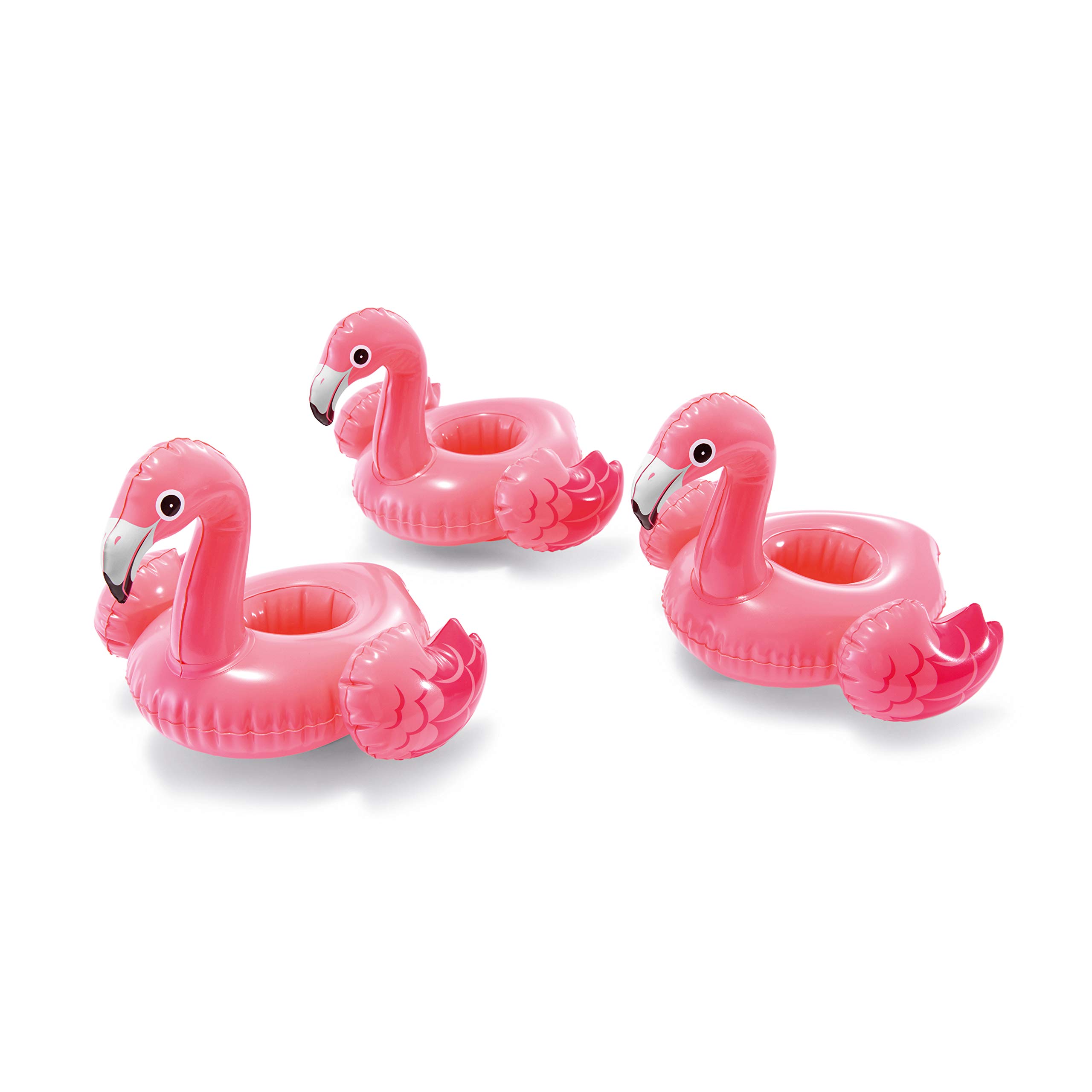 

Надувные держатели для напитков Intex Floating Flamingo, 3 шт. в упаковке розовый