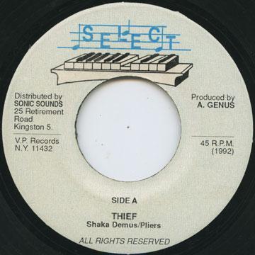 7inch Record CHAKA DEMUS & PLIERS - Thief MSC3218 Select 1992 Jamaica Reggae, Ska & Dub Used