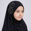 Soft Girls Prayer Hat Turban Ethnic-Style Patterns Head Wrap Fashion Children Hijab  Daily Wear