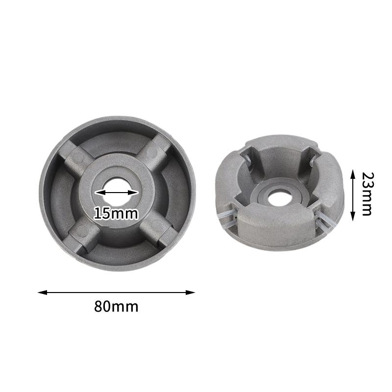 Cabezal Universal de Aleación de Aluminio para Cortacésped con Hilo de Corte de Nailon Acero Piezas de Repuesto para Cortacésped