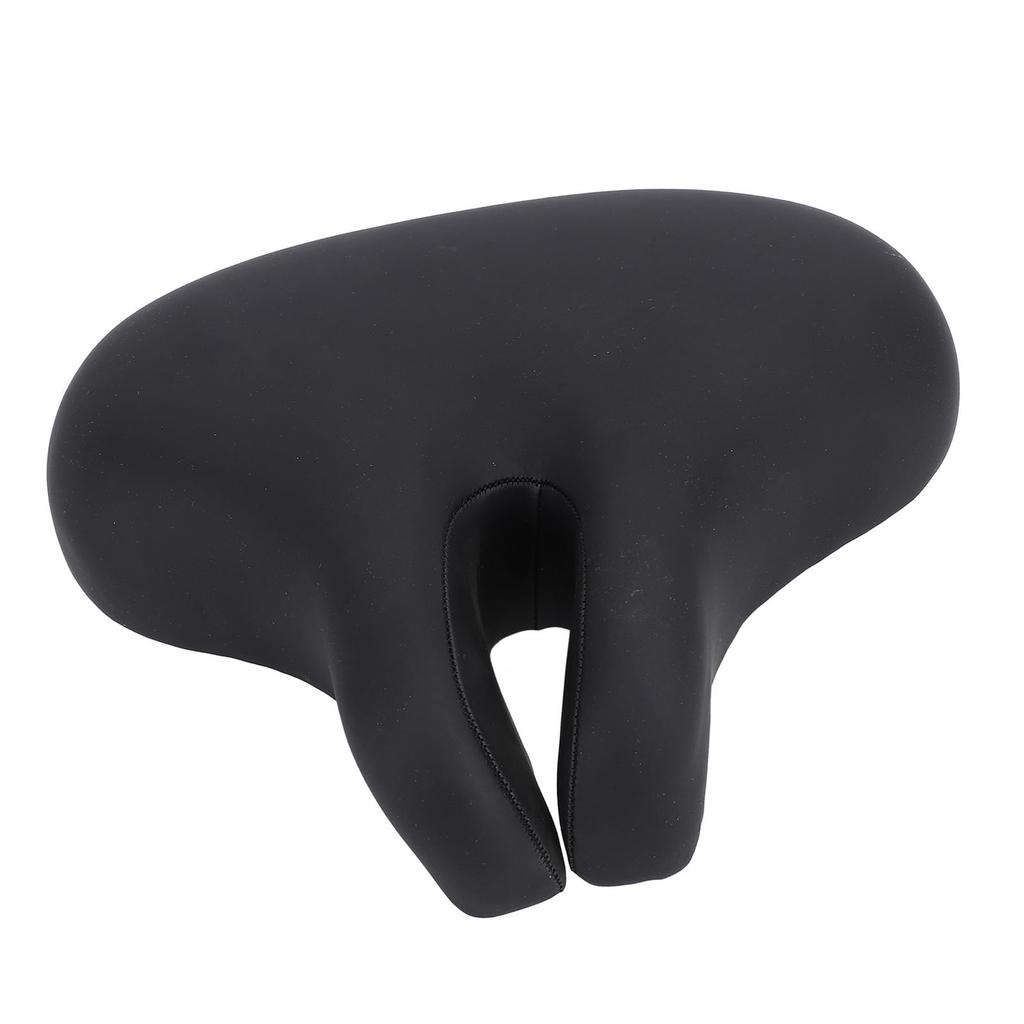 Cycle Saddle PU Leather Foam Padded Water Resistant Ergonomic High Resiliency Lightweight Seat