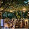 LED Fairy Lights Outdoor 20 M 200 LED Christmas Tree Fairy Lights 8 Modes LED String Lights for Christmas Party Wedding Garden Balcony Decoration