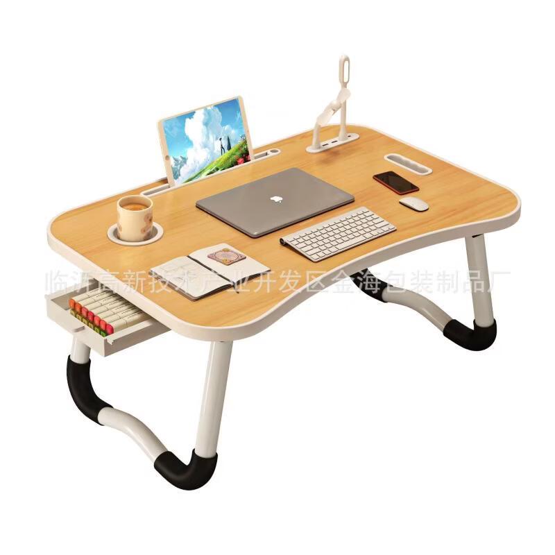 ZISIZ Foldable Bedside Desk with Charging