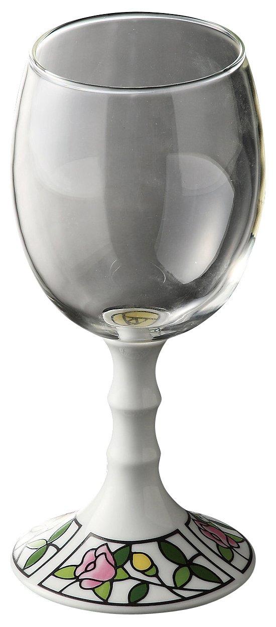 

Toyo Ceramics Arita Ware Romantic Wine Glass (Gift Boxed) Beetro Rose