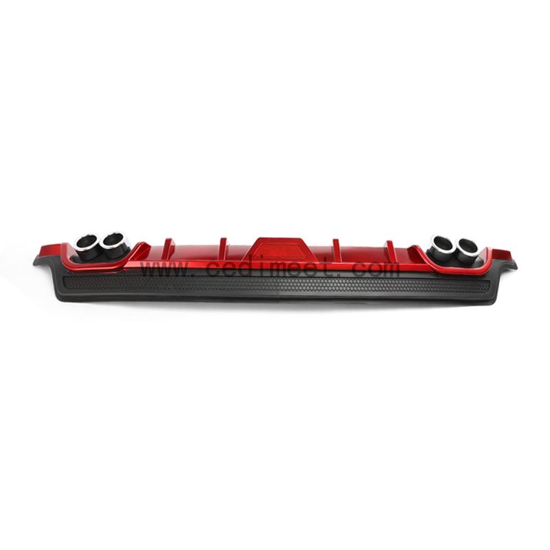 Universal Rear Lip Bumper Accessory for 14-18 Corolla - Modified Car Part