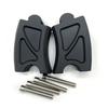 Motokano Rebel 250 500 Applicable CNC Aluminum Handlebar Riser 8.5cm Up Near 2.5cm (Black)
