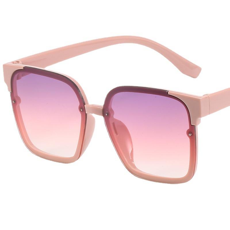 Sunglasses Women'S Personality Retro Large Frame Square Ink Street Glasses