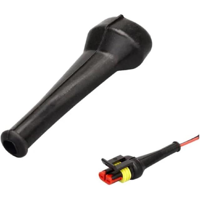 10/20pcs 2 Pin/Way Rubber Sleeve Waterproof Boot For AMP Superseal Or Junior Power Timer JPT Electrical EV1 Connector(20pcs)