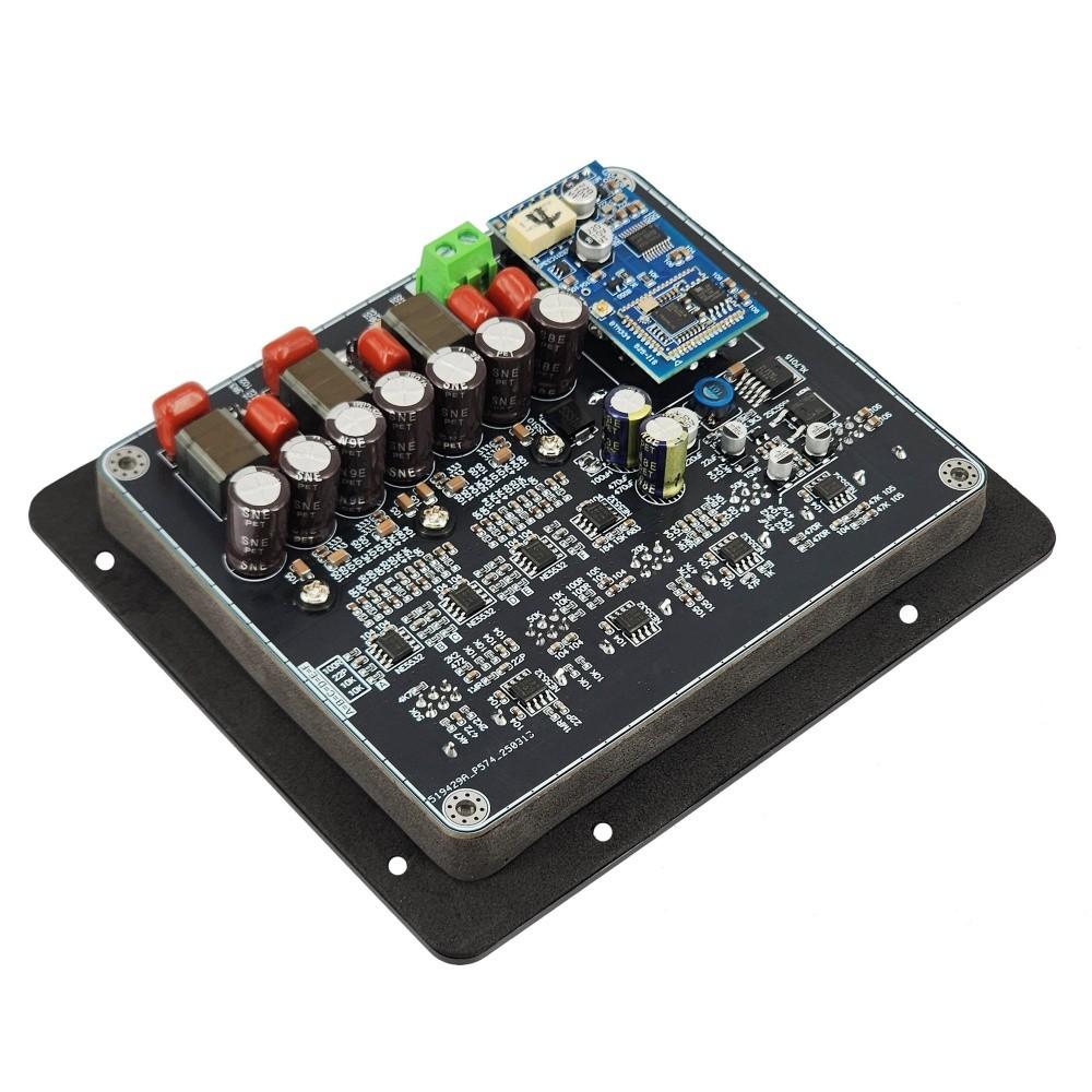 24V 32V HIFI 2PCS TPA3221 100W*2+200W Bluetooth 5.1 2.1 Channel Digital Active Power Amplifier Board 2.1CH Home Audio System