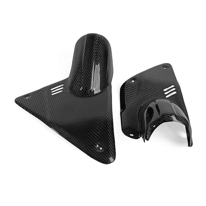 Real Carbon Fiber Motorcycle Airbox Cover Air Box Cover Protector Gloss Fairing For BMW R nine T R 9T RNINET Scrambler