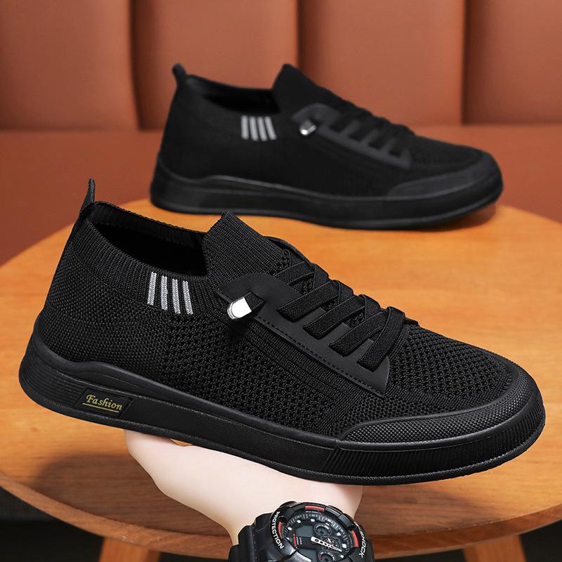 

Shoes Men s Summer 2025 New Korean Men s Shoes Solid Color Casual Canvas Shoes Breathable Single Shoes 39