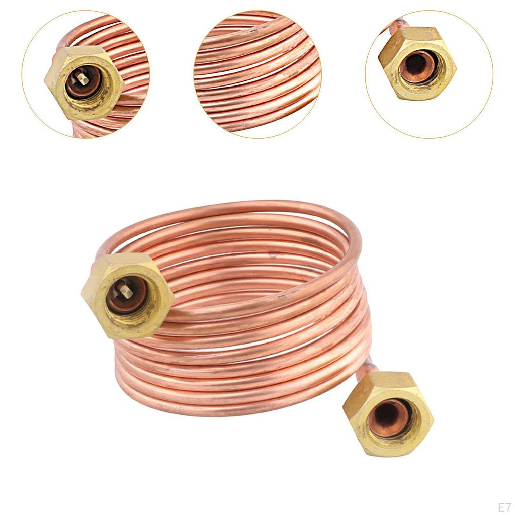 Klimaanlage Kühlschrankrohr Kupfer Kapillar DIY Kompakte Rohrschlange für