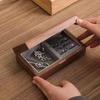 Wood Jewelry Box High-end Solid Wood Retro Portable Ring Necklace Earring Storage Box Jewelry Boxes Desktop Organizer Best Gift