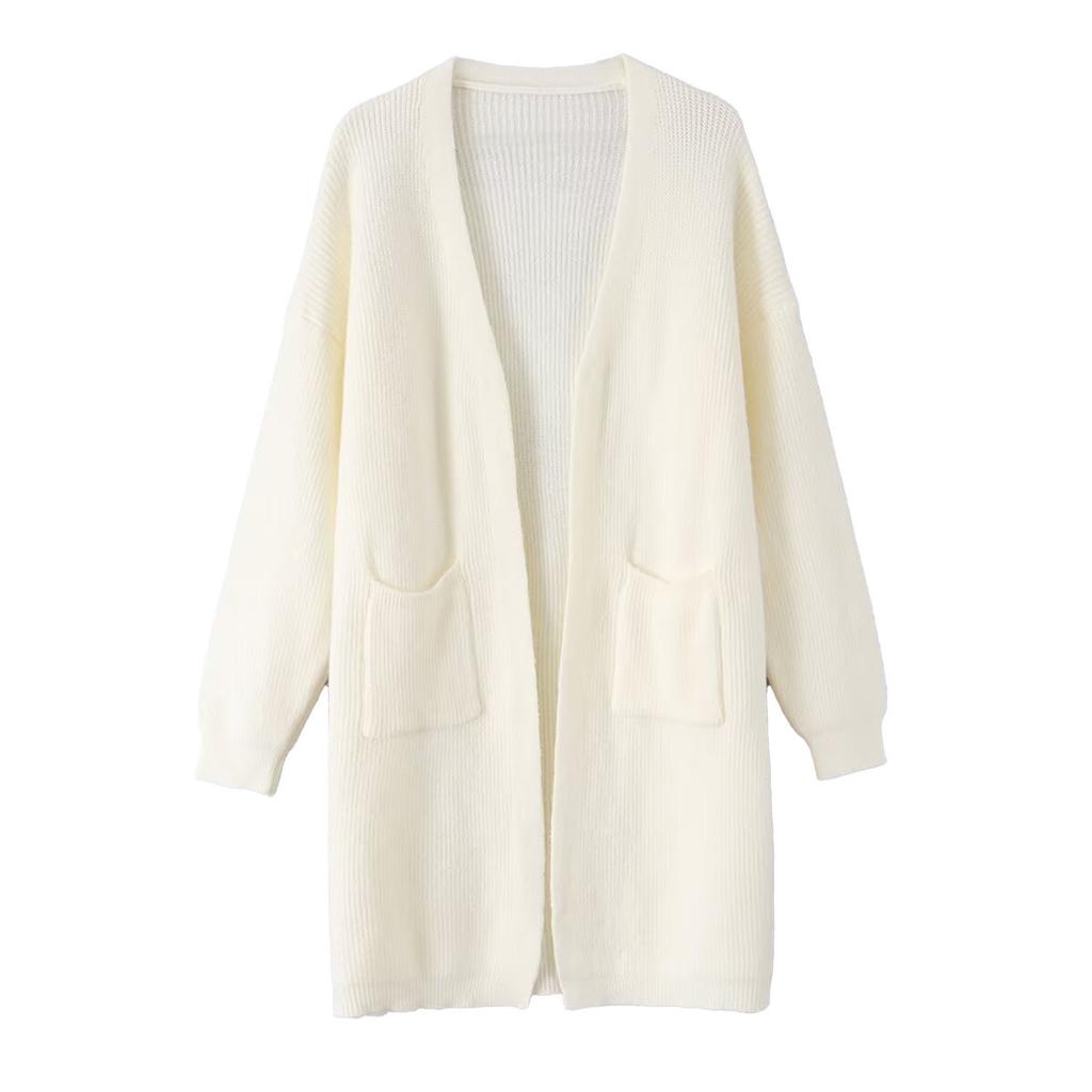 European and American style, new women's clothing, fashionable, casual, versatile, fashionable and foreign style, long cardigan