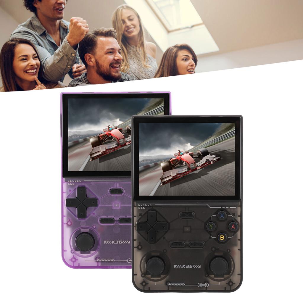 Retro Handheld Game Console 3.5inch Screen Professional Chip Handheld Game Console Dual Joystick 3500mAh for Entertainment