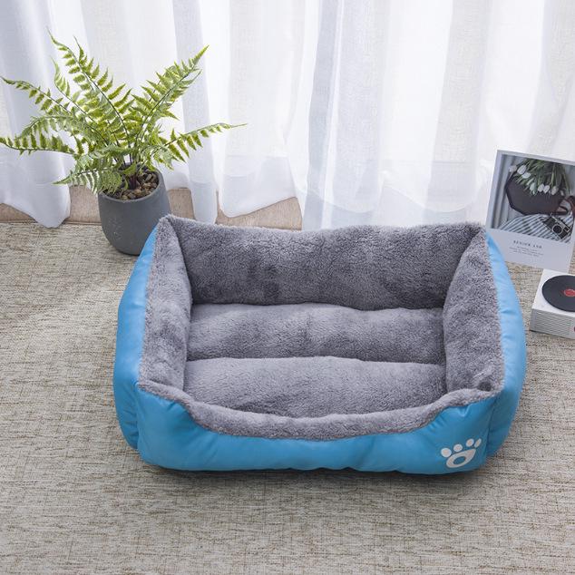 Winter Thickened Pet Bed for Dogs & Cats - Warm, Cozy Mat for Large & Medium Pets