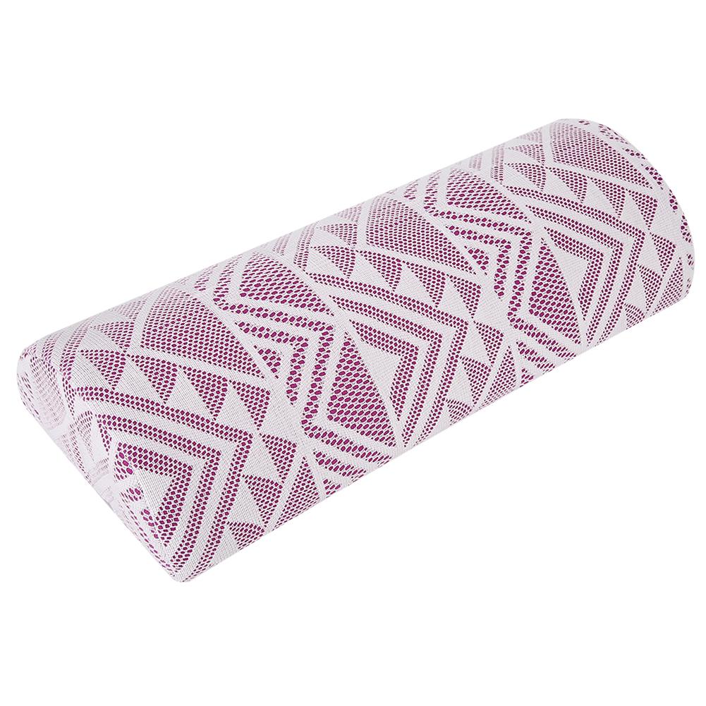 

3 цвета Подушка-подушка для нейл-арта Мягкий полукруг Держатель для маникюра для рук и предплечий Фиолетовый