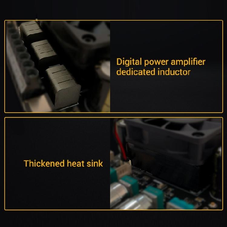 160Wx2+220W Versatile DIY AMP Board Advanced 2.1 Channel Amp Board for Speakers