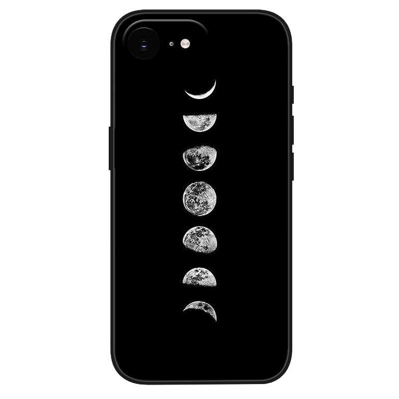For iPhone 17e Case Silicone Luxury Space Cute Painted Soft Bumper for iPhone 17e 2026 17 e Phone Cover TPU Funda Shockproof