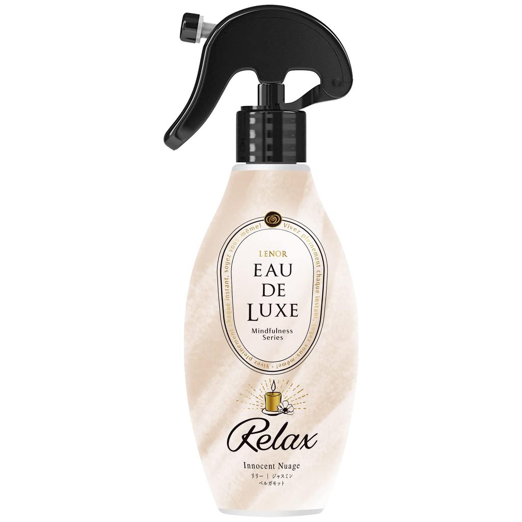 Lenore Eau de Luxe Parfum Clothing Mist Mindfulness Series Relax Innocent Nuage Main Body 280mL