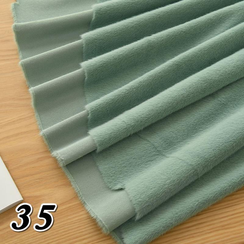 50*40cm Encrypt Imitation Rabbit Fur Fabric Thicken Plush Counter Background Clothing Fabric Handmade DIY Sewing Doll Fabric