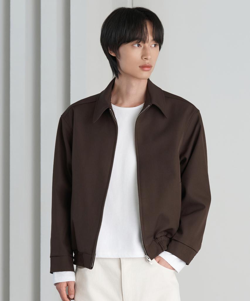 HYOJI 26 Fw Minimal Blouson Crop Jacket (3 Colors)