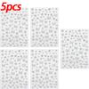 1/10pcs Glitter Star Heart Butterflies Face Sticker Gold Silver Rhinestones Sticker Temporary Tattoos DIY Body Arts Party Decor