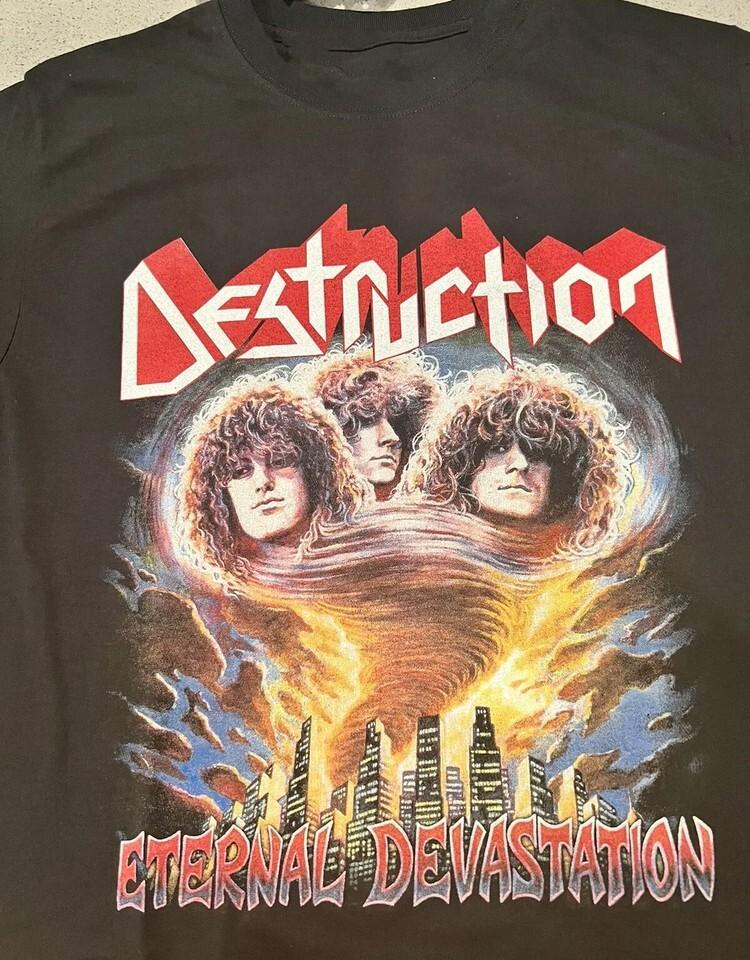 Rare Destruction Eternal Devastation Album All Size S To 5XL T Shirt GC1864
