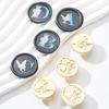 Butterfly Letter Pattern Wax Stamp Head, Sealing Wax Stamp Head Replacement