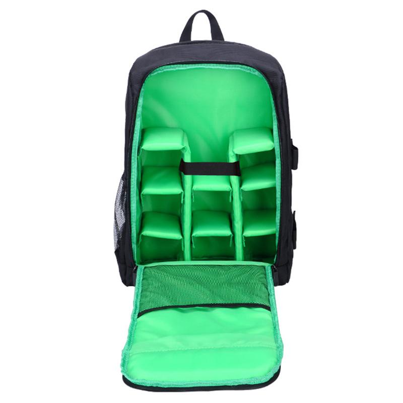 

TONO New Outdoor Professional Dslr Camera Backpack Slr Triped Digital Camera Bag Photography Camera Video Bag 17 inch зелёный